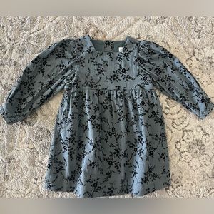 Zara embroidered dress